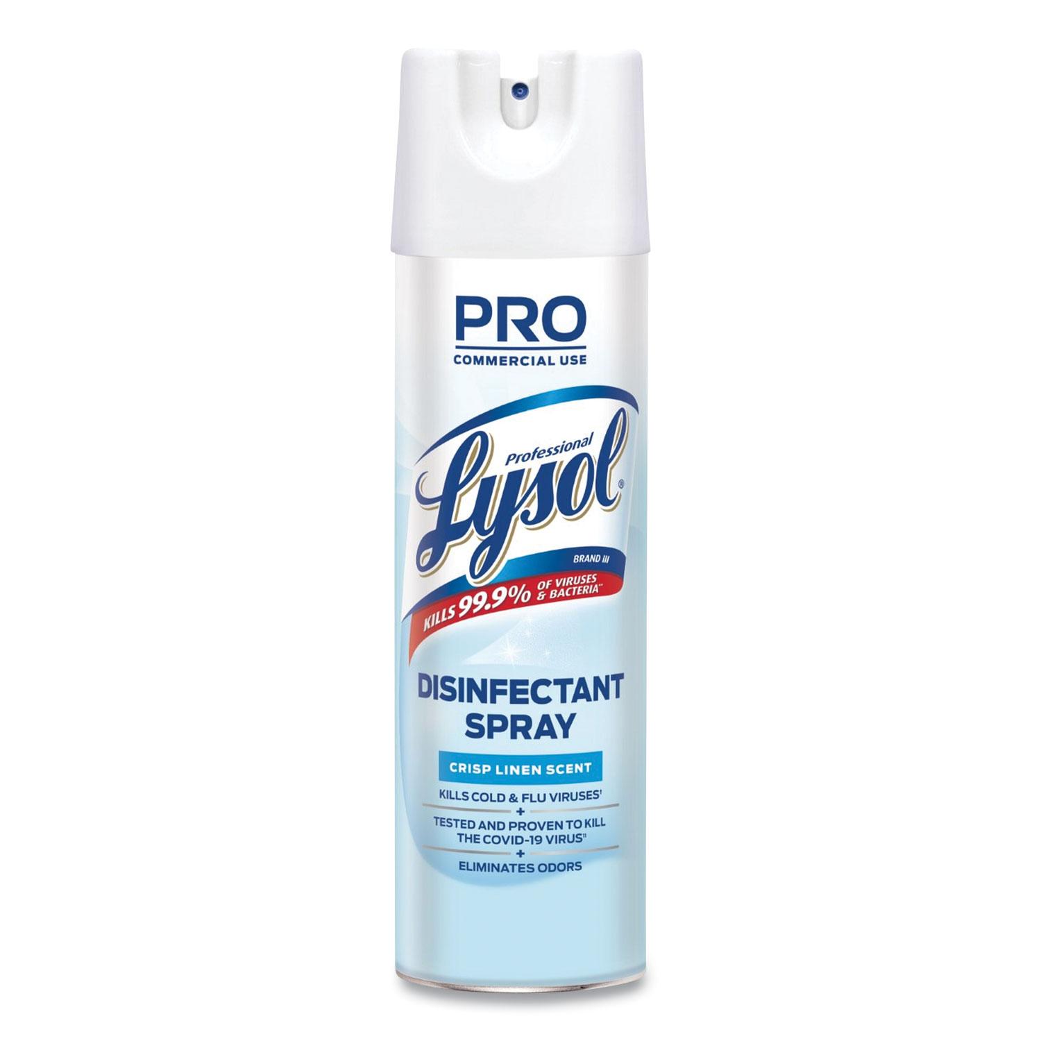 Lysol Professional Cleaner Disinfectant, Crisp Linen, 19 Oz. (36241-74828)