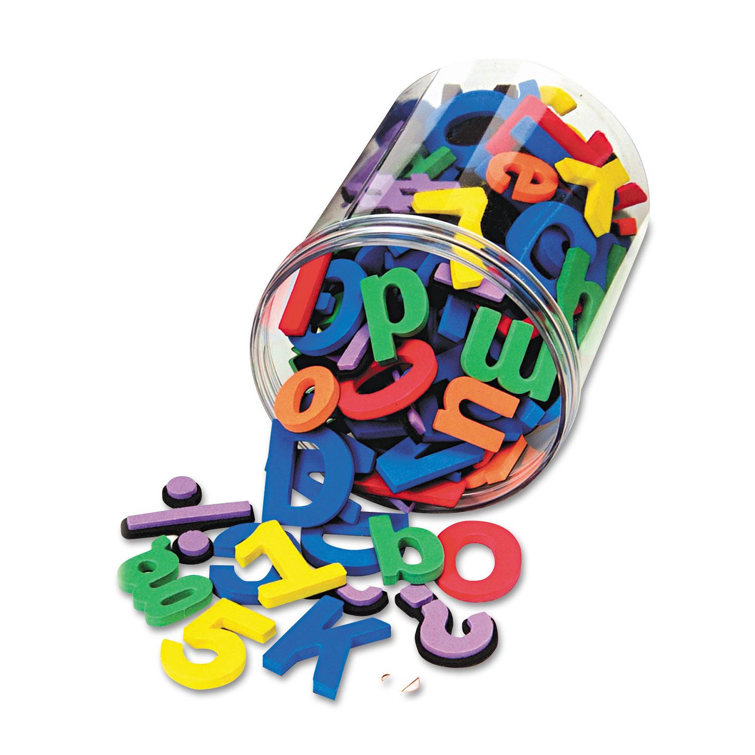 WonderFoam® Wonderfoam Magnetic Alphabet Letters, Assorted Colors. 105/Pack