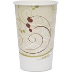 SOLO® Paper Cold Cups, 16 oz., Symphony Design, 50/Bag