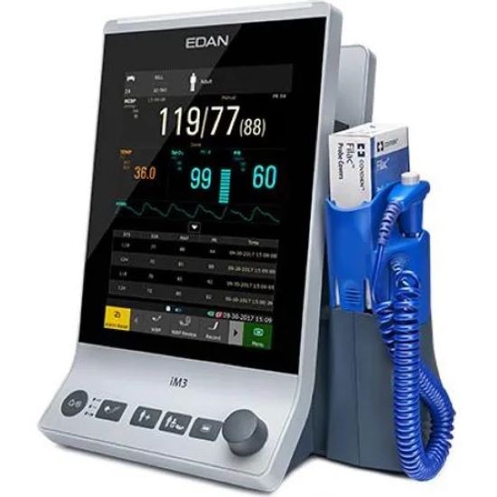 Edan iM3 Vital Signs Monitor, with NIBP, SpO2, Filac F3000 Quick Oral/Axillary Temp, w/ Bluetooth & WiFi