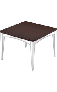 Four-Leg Dining Tabletop Only, Thermolaminate with Spill-Retainer Edge, 42"x42"
