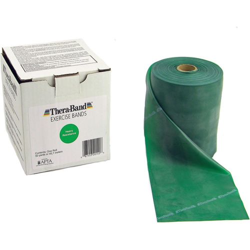 THERABAND グリーン TheraBand™ Resistance Band, Latex-Free, Heavy, Green, 25 yd. (10470)