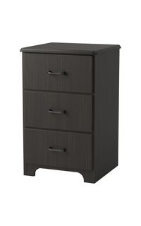 Quick-Ship Williamsburg 3 Drawer Bedside Cabinet