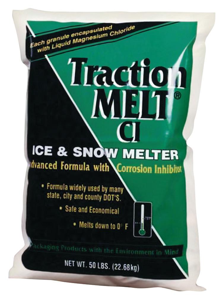 Scottwood Traction Melt CI Magnesium Chloride Ice Melt, 50lb Bag