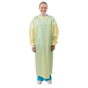 Reusable Isolation Gown, Polyester, AAMI Level 3 Gown