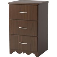 Williamsburg 3-Drawer Bedside Cabinet