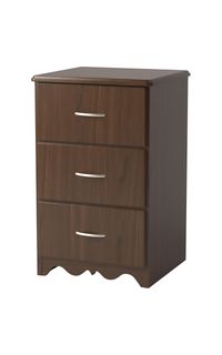 Williamsburg 3-Drawer Bedside Cabinet