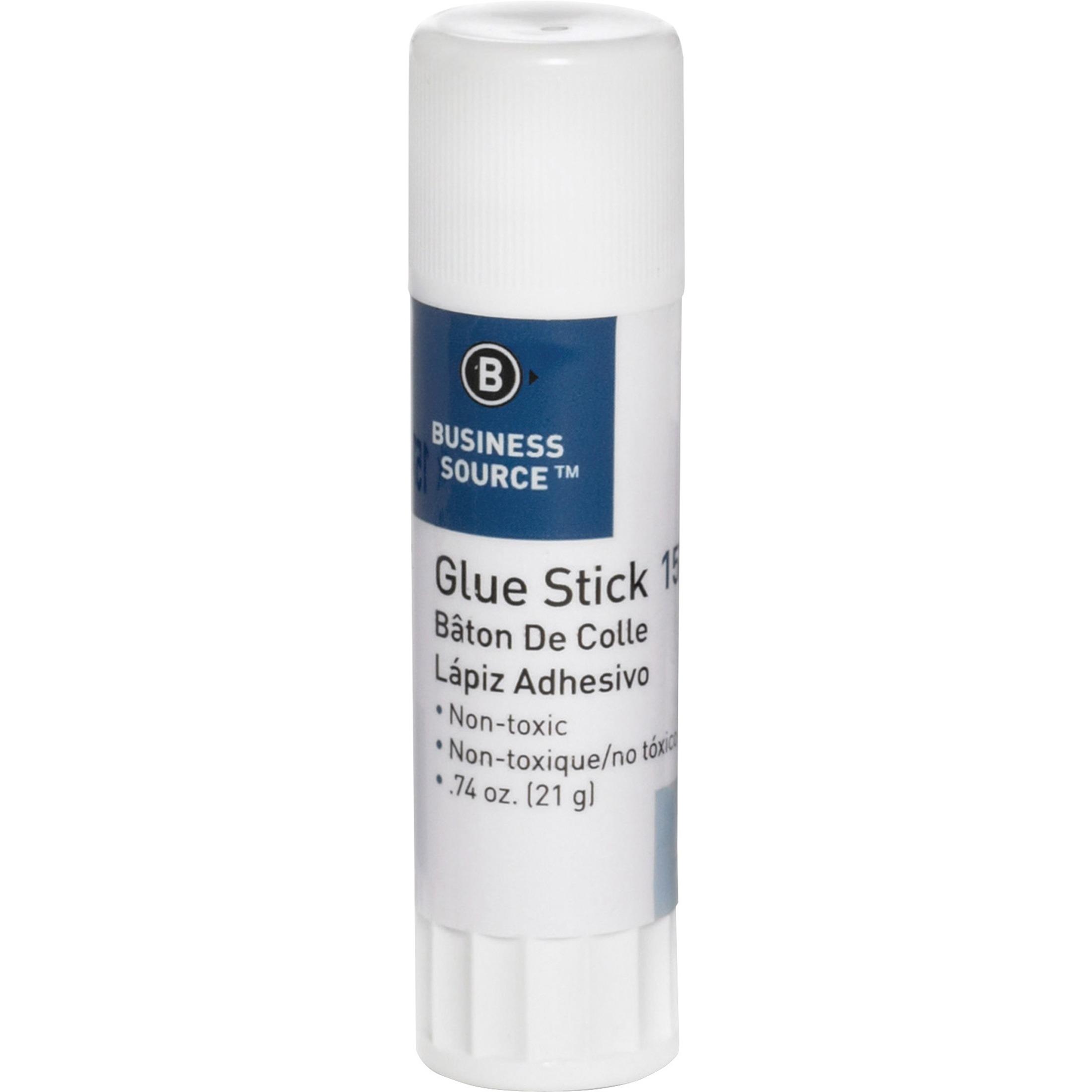 Glue Stick, Permanent, Acid-free, 0.74 oz, Clear