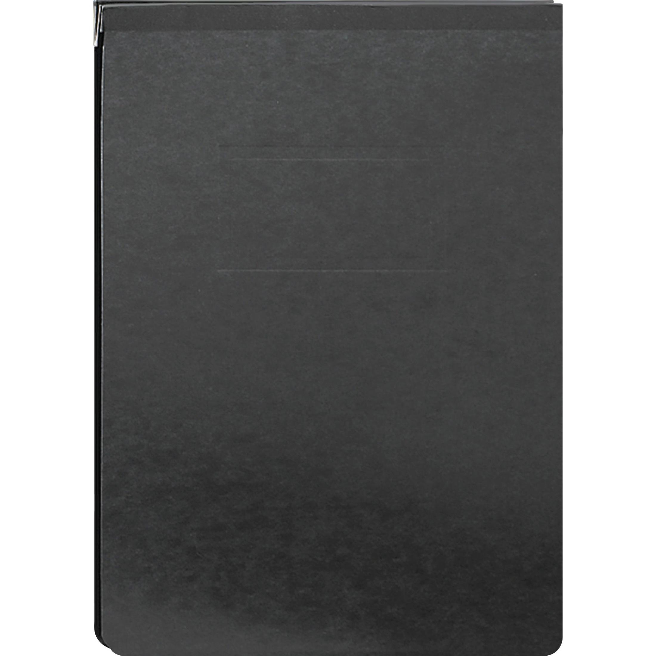 Hinge Pressboard Binder, 2" Cap, 2-3/4 C-C, 8-1/2"x11", BK