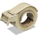Scotch® Compact and Quick Loading Dispenser for Box Sealing Tape, 3" Core, Plastic, Gray