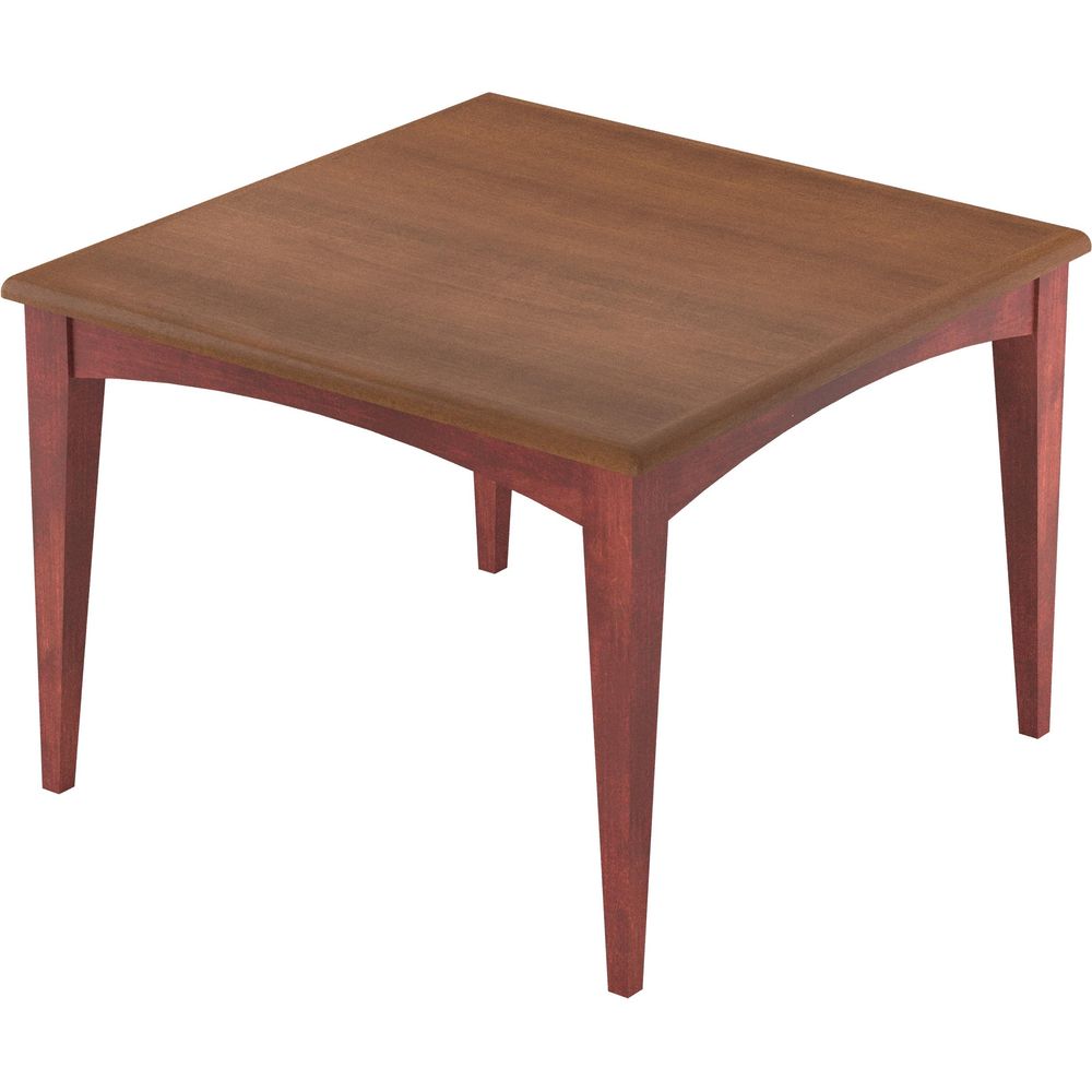 Maxwell Thomas® Four-Leg Dining Table, Laminate Maple Bullnose Edge, 42 ...