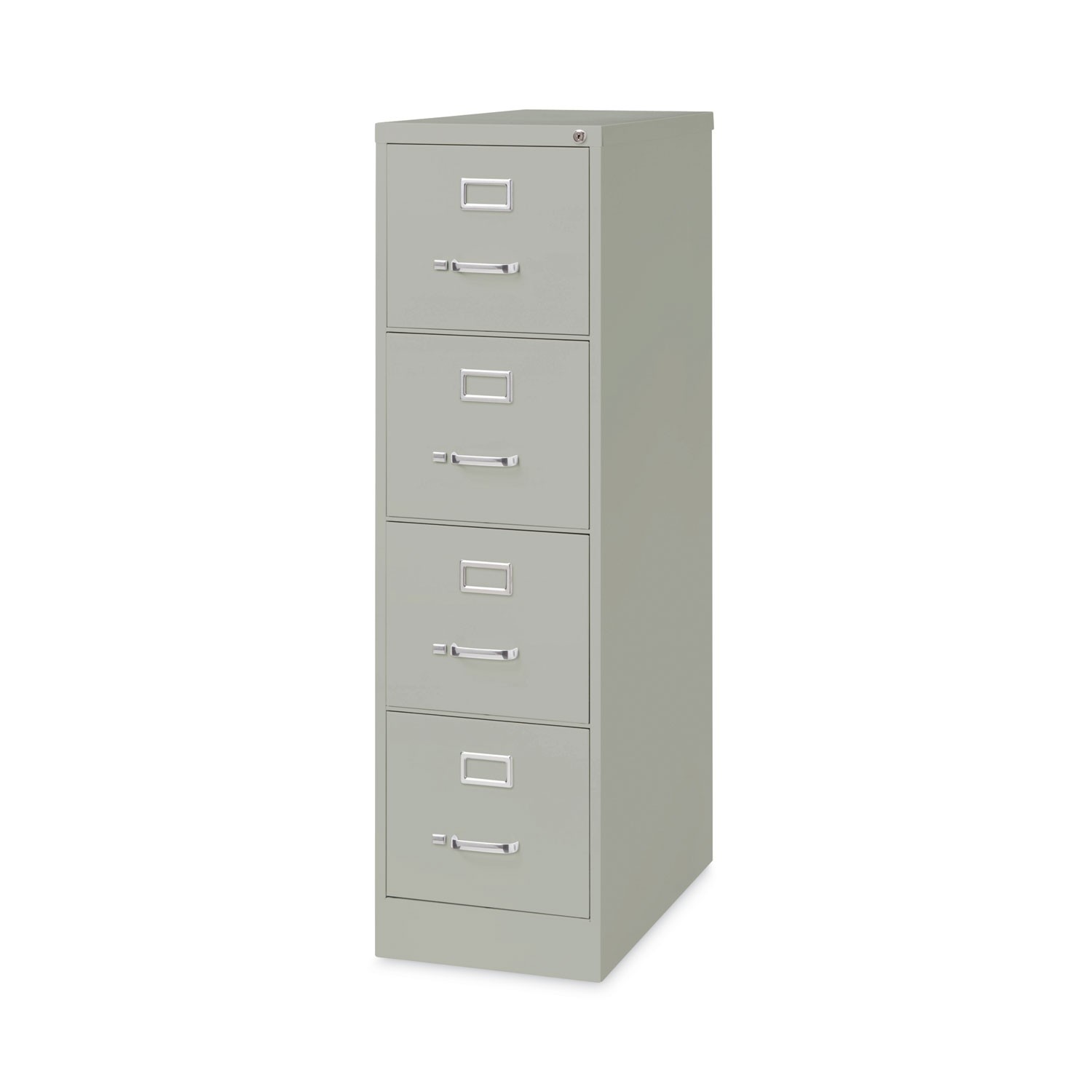 Vertical Letter File Cabinet, 4 Letter-Size File Drawers, Light Gray ...