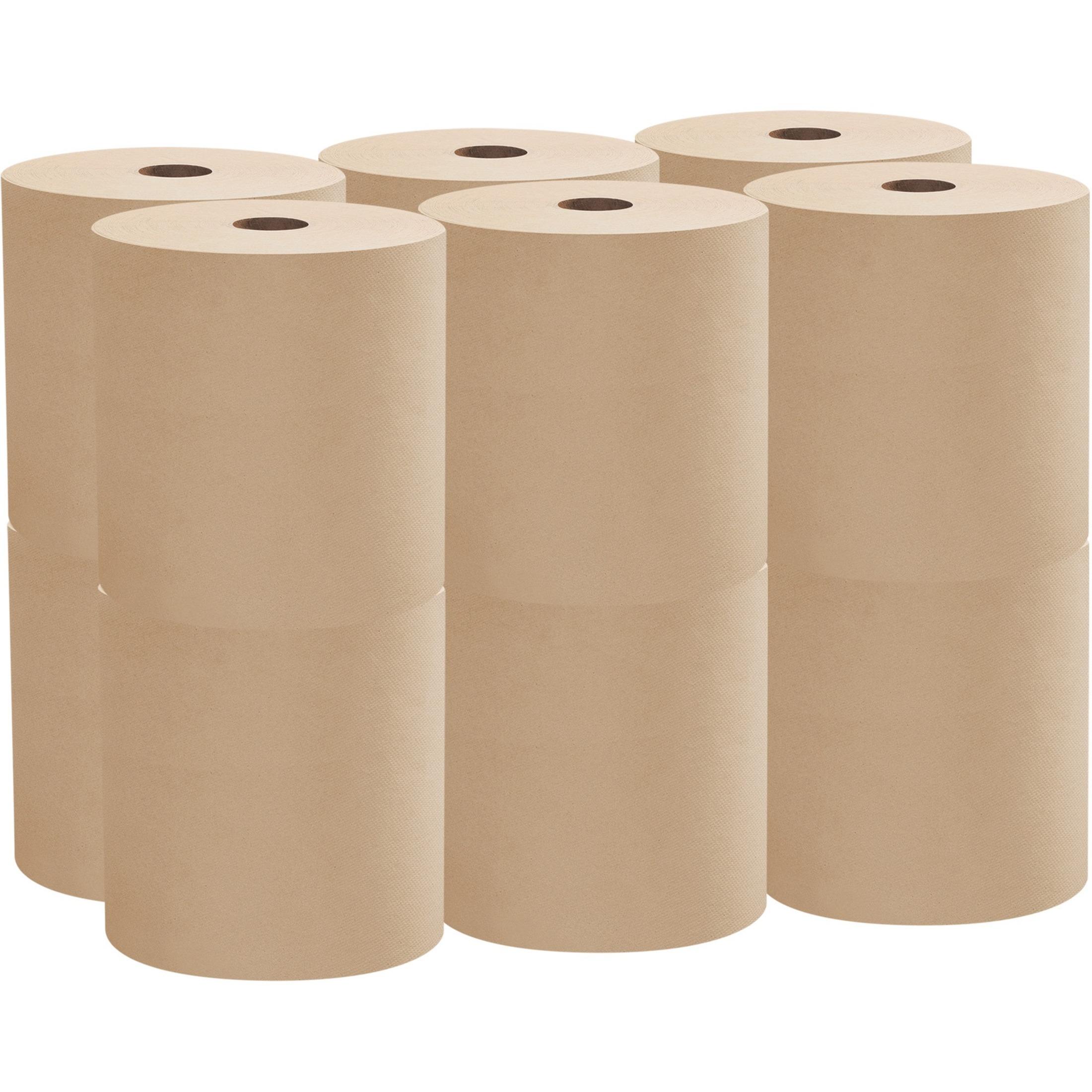 Scott 100% Recycled Fiber Hard Roll Paper Towels with Absorbency Pockets (Pack of 12)