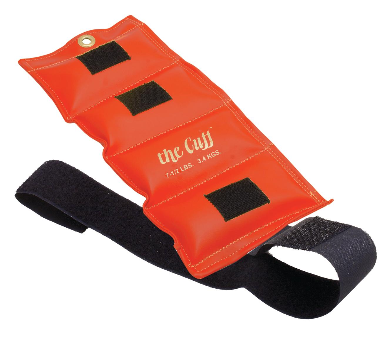 The Cuff® Deluxe Ankle And Wrist Weight - 7.5 Lb - Orange