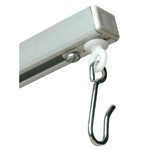 End Cap Pull Out Carrier Retainer For Economy Cubicle Curtain