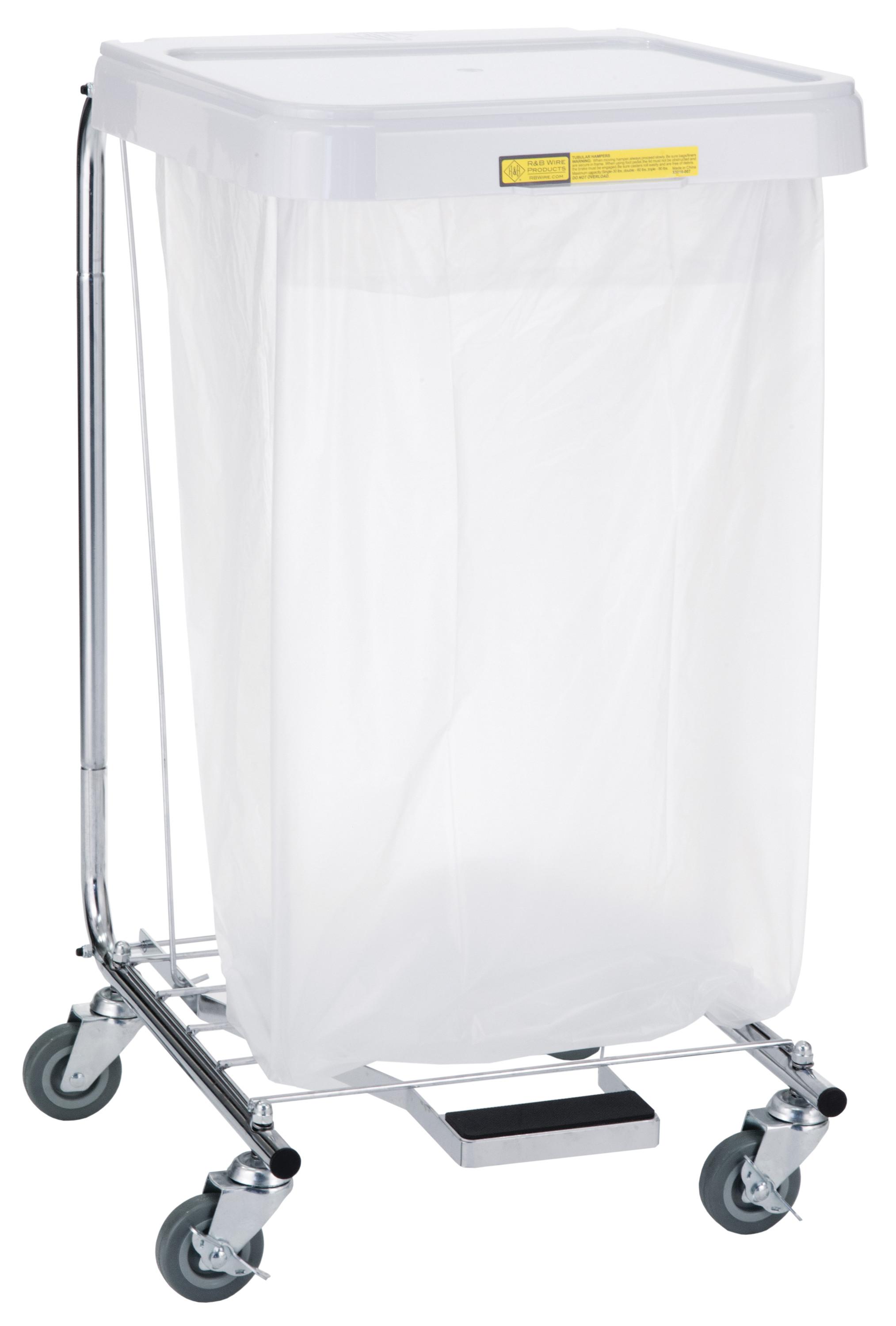 PVC Hamper Deluxe Lid+Zip Bag+Fp (6J612) | Direct Supply