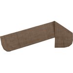 Replacement Direct Supply® Premium Privacy Skirt for 500lb. Shower Chair, Sierra Sands, for chairs purchased after 1/1/19