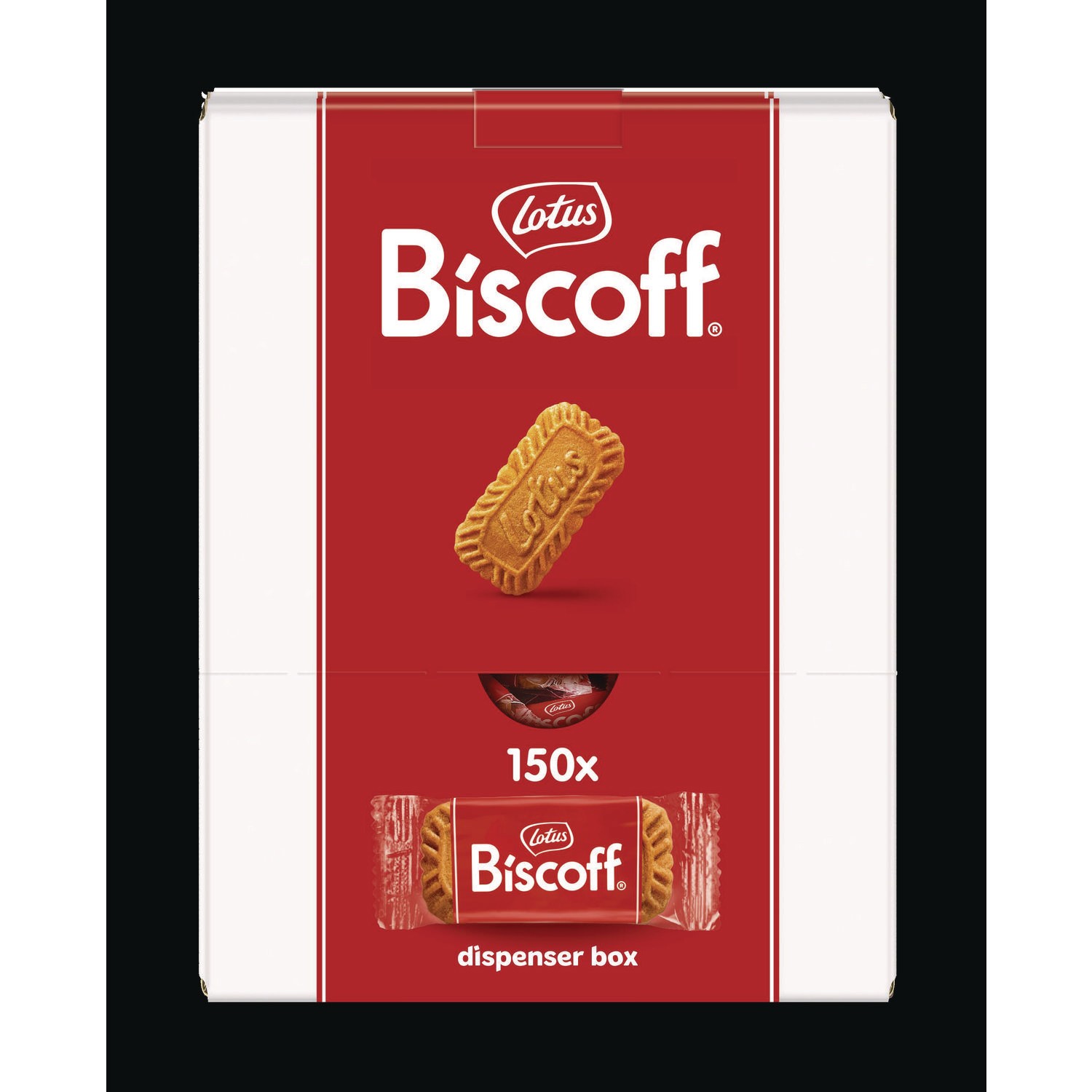 "Cookies Dispenser Box, Caramel Cookie, 0.22 oz Bag, 150/Carton"