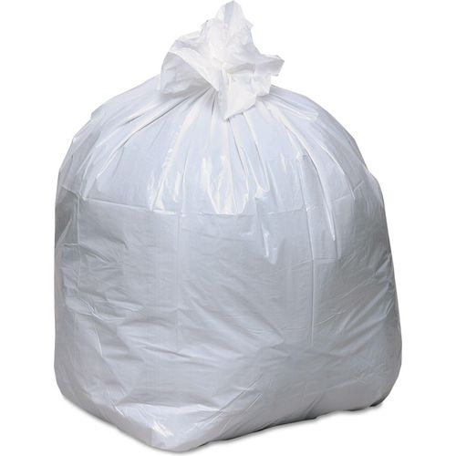 Recycled Tall Kitchen Bags, 13-16gal, .8mil, 24 x 33, White, 150 Bags/Box  (WBIRNW1K150V) - ELEVATE Marketplace