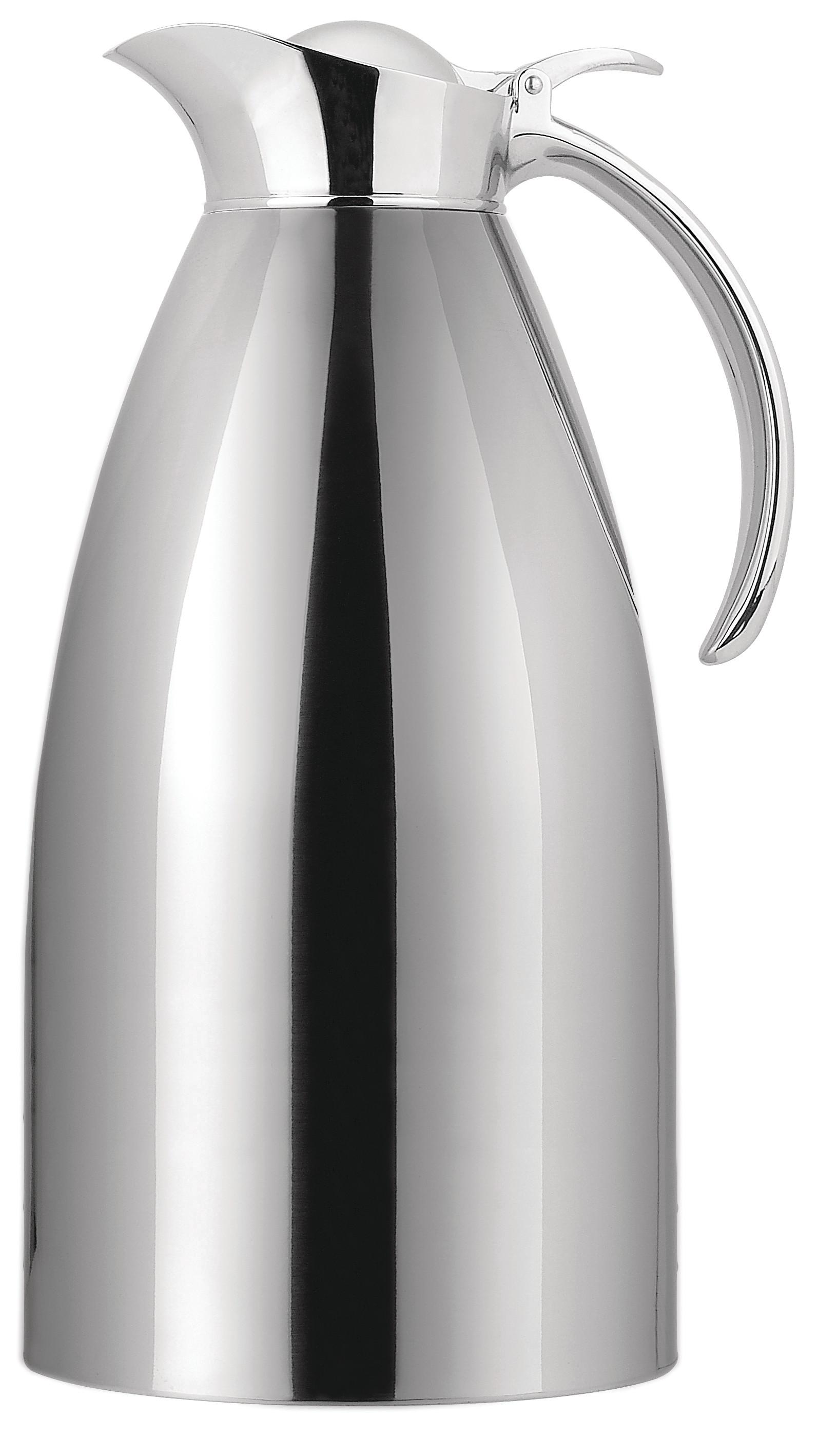 Service Ideas MAR06BS Marquette Series Original, Vacuum Insulated Carafe, Stainless Vacuum, 20 Ounce, Brushed with Polished Accents