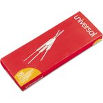 Universal® Self-Adhesive Paper and File Fasteners, Two Inch Capacity, 100/Box