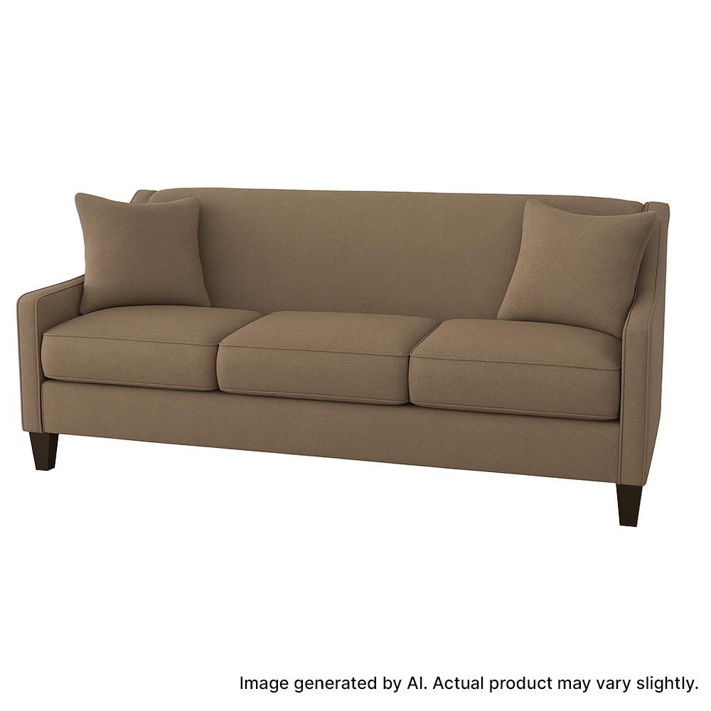 Quick-Ship Vidalia Sofa in Vinyl Fabric | Maxwell Thomas