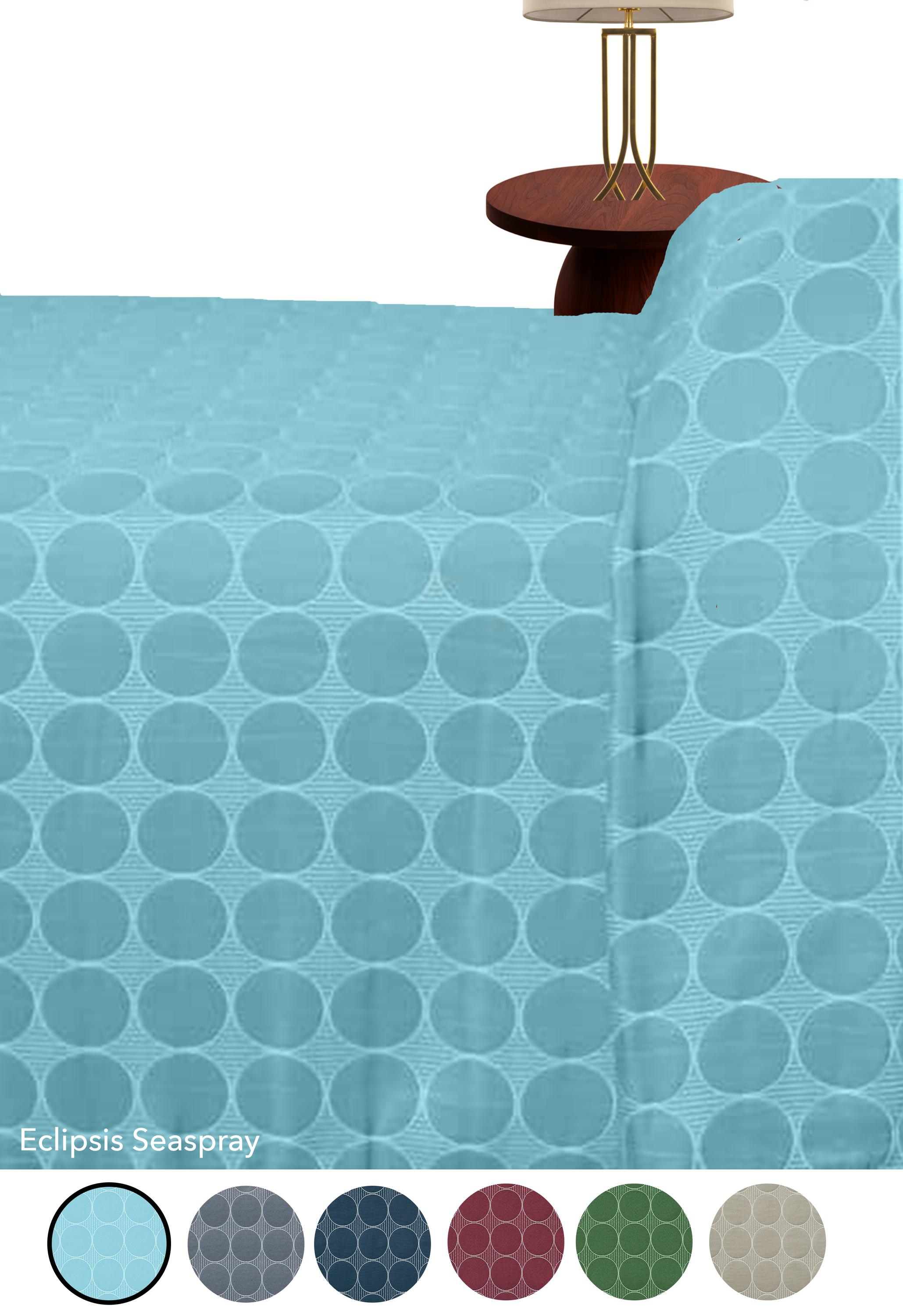 Direct Supply® Textiles® Eclipsis Non-Quilted Bedspread, Fitted, 74"W x 108"L, Seaspray