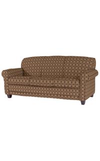 Quick-Ship Elkhart Apartment-Size Sofa in Crypton Fabric