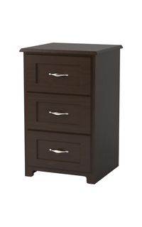 Scottsdale 3-Drawer Bedside Cabinet