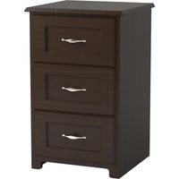 Scottsdale 3-Drawer Bedside Cabinet