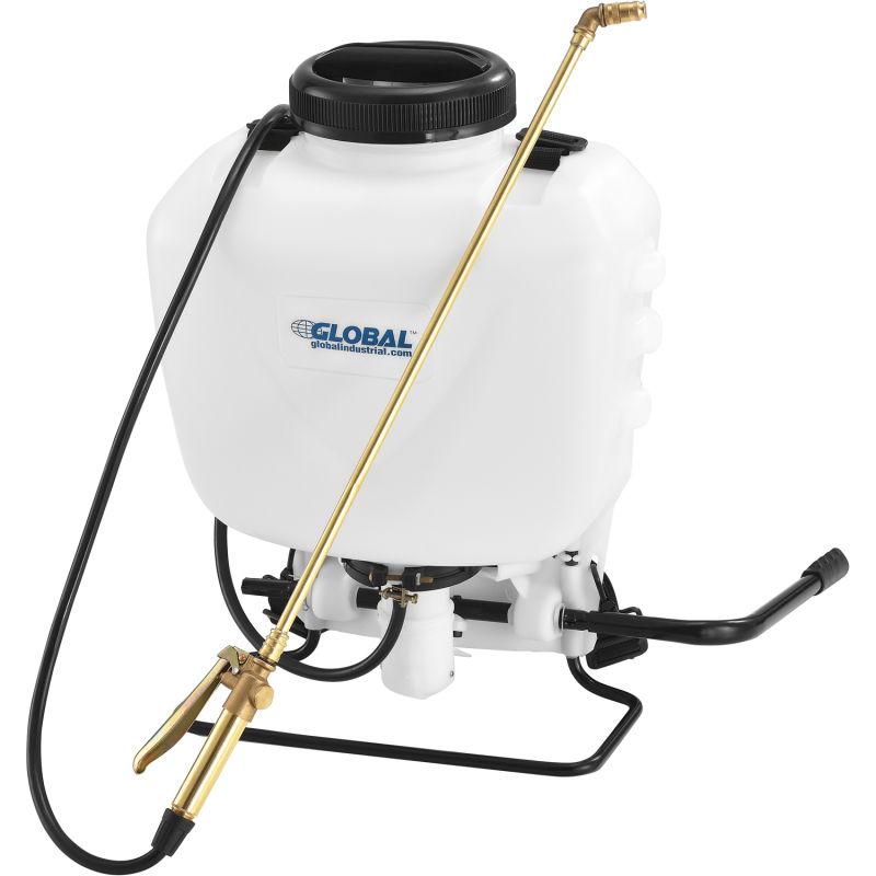 Global Industrial™ Commercial Duty Manual Backpack Pump Sprayer W/ Brass Wand & Nozzle