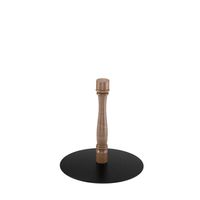 Pilaster Wood & Metal Disc Table Base