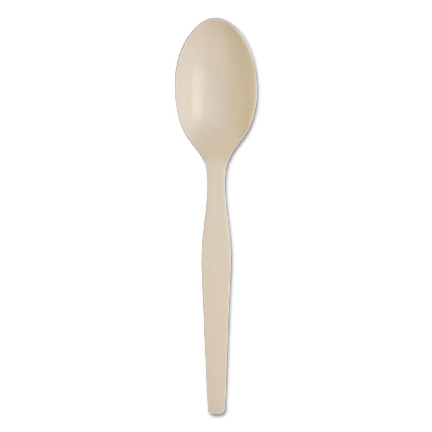 Dixie® SmartStock Plastic Cutlery Refill, Spoons, Beige, 40/Pack, 24 Packs/Carton