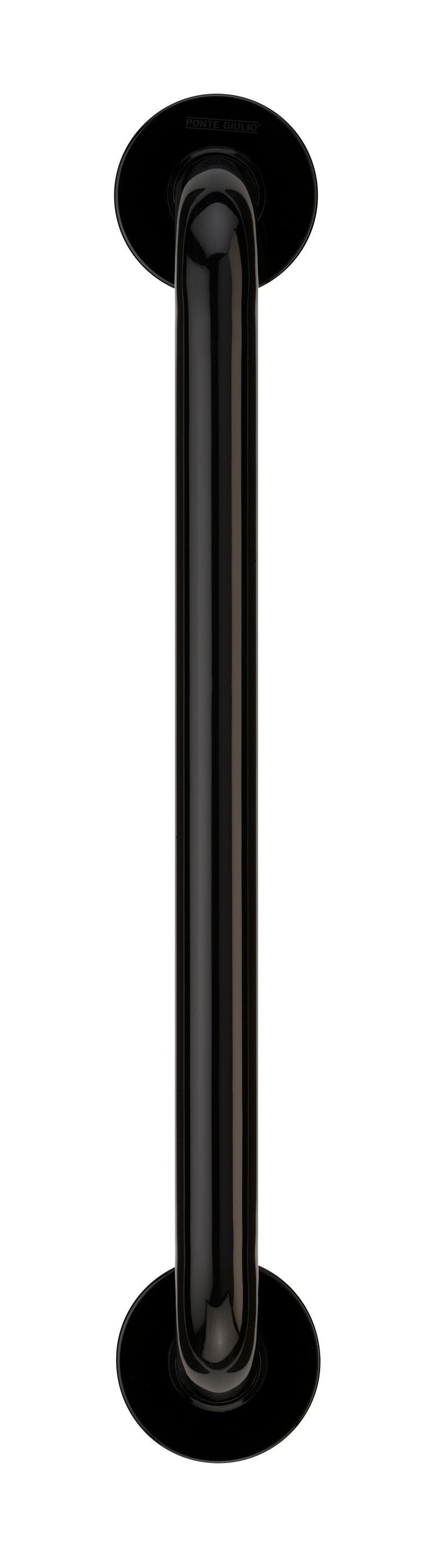 Ponte Giulio Contractor Line Grab Bar, 16", Antimicrobial - Bar Color: Black