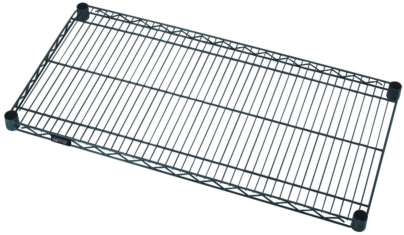 Quantum Shelving, Wire Shelf, 18" x 72", Epoxy