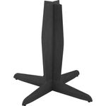 Maxwell Thomas® Petra Table Base for 36" Tabletops, Wood - Base Finish: Black Maple