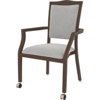 Macon Dining Chair with Front Casters