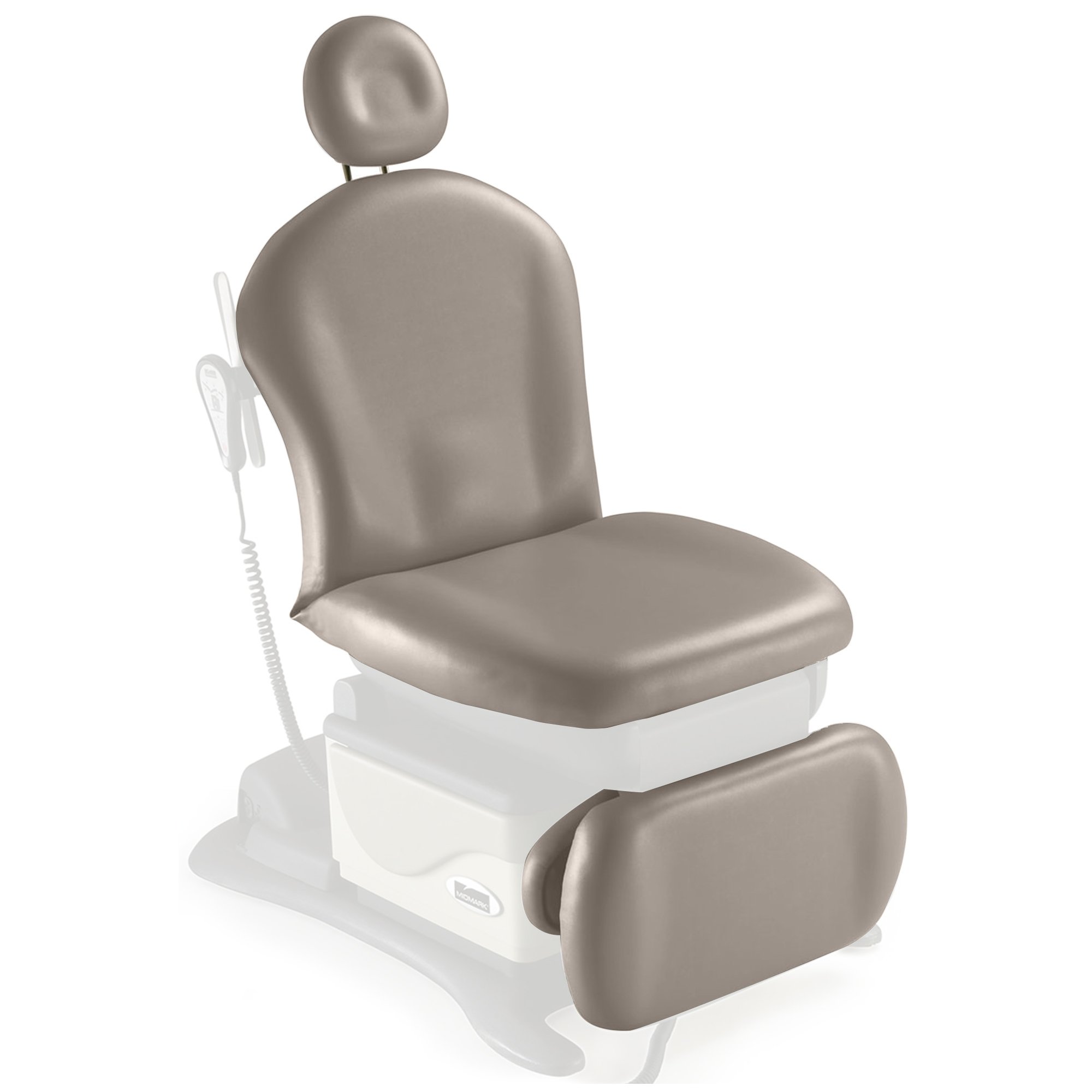 Midmark® Premium 641 Procedure Chair Upholstery Top, 24IN, Dark Linen ...