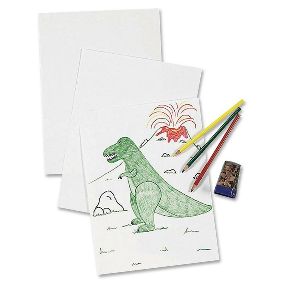 Drawing Paper,Premium Weight,9"x12",500 Sheets,Bright White