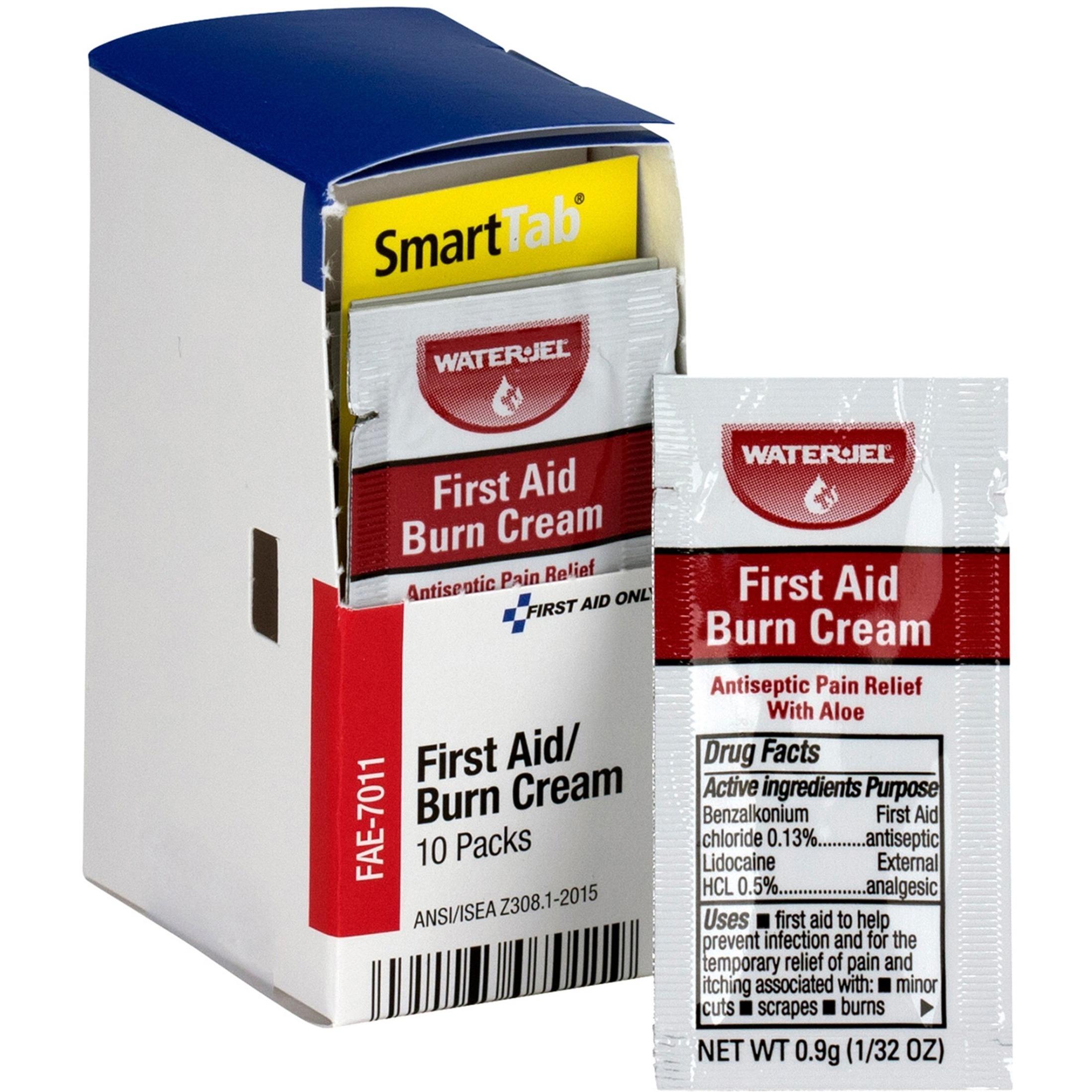 First Aid Only First Aid Burn Cream Packets (Pack of 10)