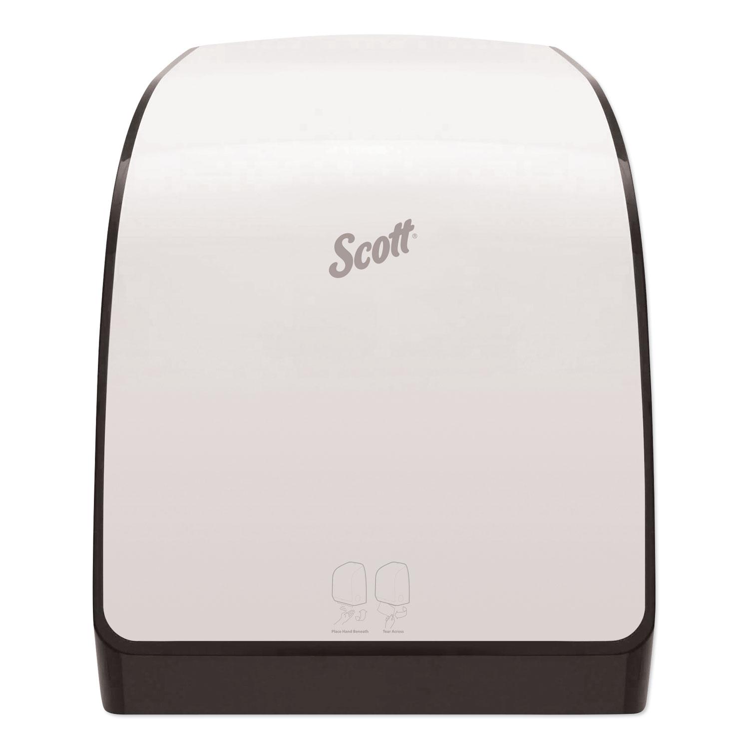 Scott® Pro Electronic Hard Roll Towel Dispenser, 12.66 x 9.18 x 16.44, White
