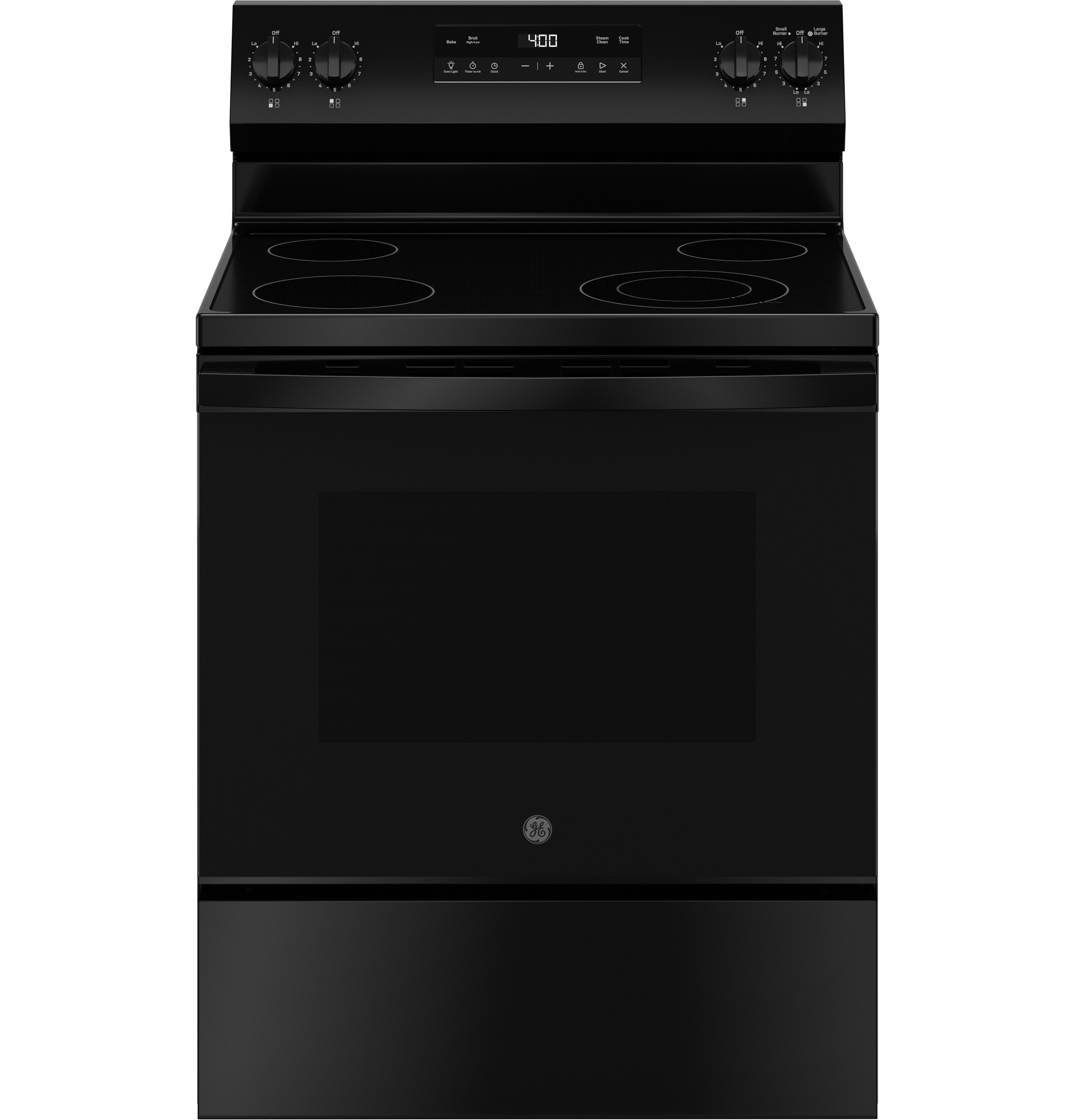 GE® 30" Free-Standing Electric Range, Black