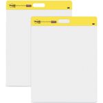 Post-it® Easel Pads Super Sticky Self Stick Wall Easel Unruled Pad, 20 x 23, White, 20 Sheets, 4 Pads/Carton