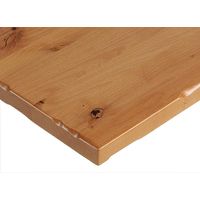 Natural Alder Plank Tabletop with Rustic Edge