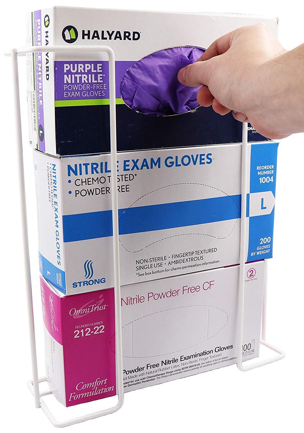 Triple Wire Glove Box Holder