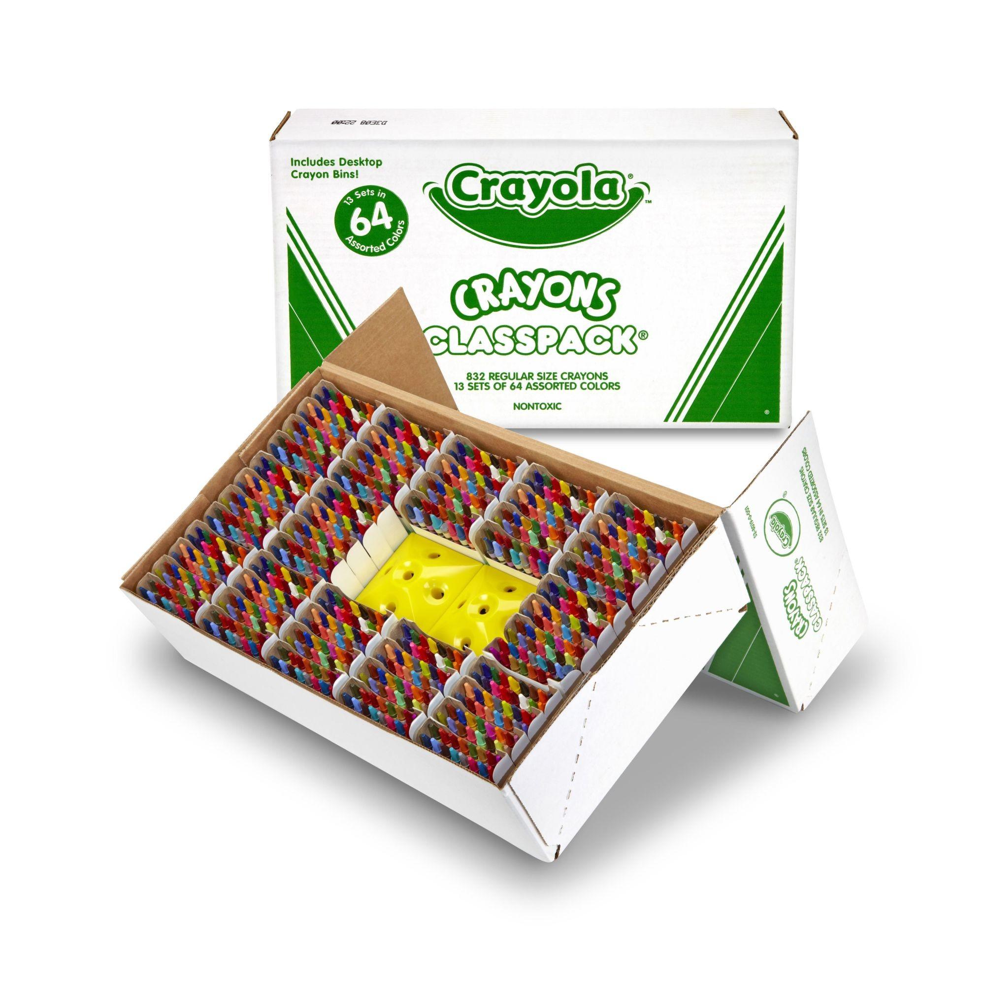 Crayola® Classpack® Crayons - 64 Colors (Box of 832)