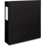 Avery® Durable Binder with Two Booster EZD Rings, 11 x 8 1/2, 3", Black