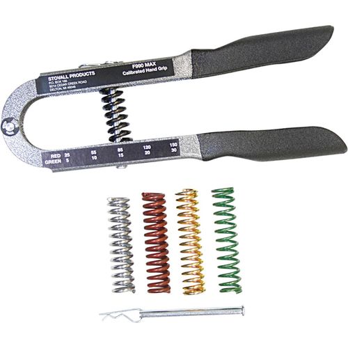 Power Hand Grip - Pro - 5-Spring Variable Tension (5 - 150 Lb) (4QR18 ...
