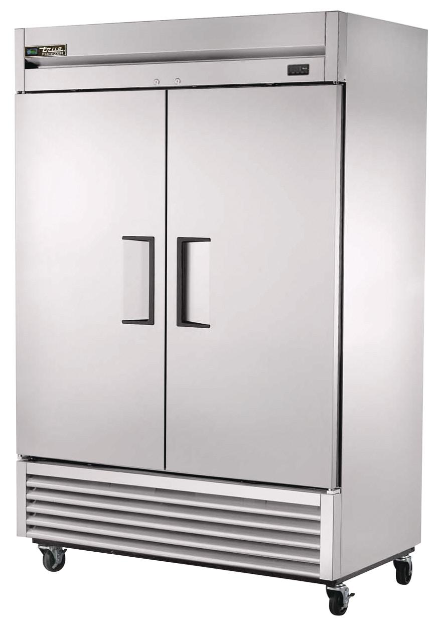 T-49-HC Reach-In Refrigerator, Two Sections, Full Stainless Steel Doors, Aluminum Interior - Hinging: Left/Right