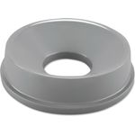 Replacement Round Lid for Rubbermaid Untouchable 22 Gallon Receptacle, Funnel Top